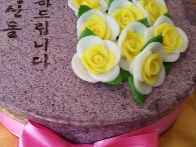 설기케이크 1단 1