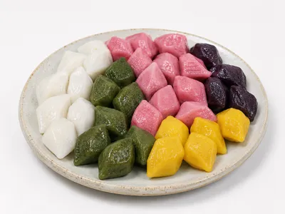 오색송편